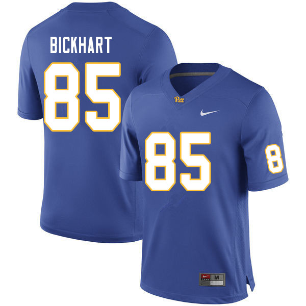 Men #85 Garrett Bickhart Pitt Panthers College Football Jerseys Sale-Royal